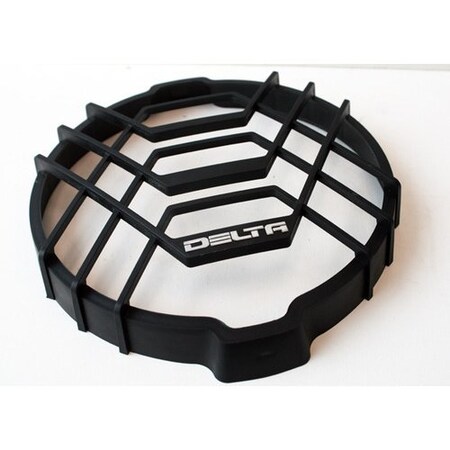 Delta Lights 800H Series Stone Guard - Black Round 04-8029-08